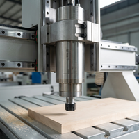 Moteur de broche électrique refroidi par eau 5,5 kW, type plat ER25, 24000 tr/min, pour routeur CNC, machine de sculpture et de fraisage du bois