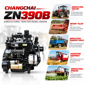 Motore Diesel Changchai ZN390B 25-36 CV 2200-2400 Giri/min 1.908L a 3 Cilindri ad Aspirazione Naturale per Trattori Agricoli - Product Image 2