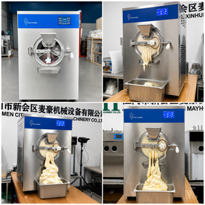 Machine à <span class=keywords><strong>glace</strong></span> italienne commerciale automatique 24/32L/H 2026 <span class=keywords><strong>avec</strong></span> compresseur - Product Image 2