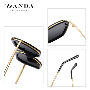 Danda <b>Square</b> <b>Sunglasses</b> Polarized UV400 Full Rim Women Fashion 2212 - Product Image 3