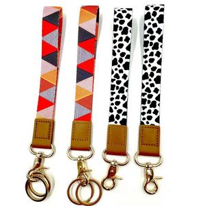 Customized Bulk Polyester <b>Anime</b> Logo Print Lanyard Wrist Strap Metal <b>Keychain</b> with Bulk Wrist Lanyard - Product Image 4