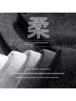 Chaussettes d'entraînement jetables unisexes longues anti-odeur à motif uni pour usage quotidien