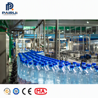 Machine de remplissage d'eau en bouteille haute performance pour usine d'eau potable en bouteille PET