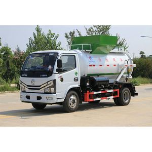 รถบรรทุกขยะอาหารตงเฟิง 4x2 4.88 คิว รถกำจัดขยะในครัว สำหรับเก็บขยะอาหาร - Product Image 2