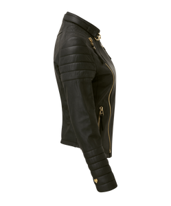 Chaqueta de cuero de diseño único para ropa de invierno Nuevas llegadas Venta caliente Chaquetas de mujer al aire libre Moda de mujer con estilo - Product Image 3