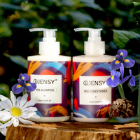 Set Perawatan Rambut Shampoo dan Kondisioner Vegan Bebas Sulfat Bebas Paraben Minyak Argan Mint Label Pribadi Organik Beras Terbaik OEM