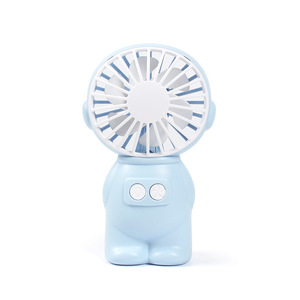 Astronaut Style Desktop Mini Fan 6.9 In Usb <b>Rechargeable</b> Portable Dormitory Student Fan With <b>Night</b> <b>Light</b> Silent Operation - Product Image 5