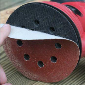 Disco de lija redondo de 5 pulgadas (125 <span class=keywords><strong>mm</strong></span>) con ocho agujeros, hojas de lija de grano 40-7000, disco de lijado con gancho y bucle para pulir - Product Image 2