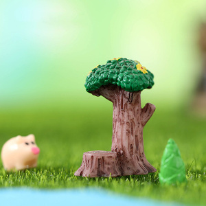 Micro paisaje artesanías letrero miniaturas Jardín de hadas musgo terrario decoración Mini resina señal de carretera bonsái figuritas adornos - Product Image 2