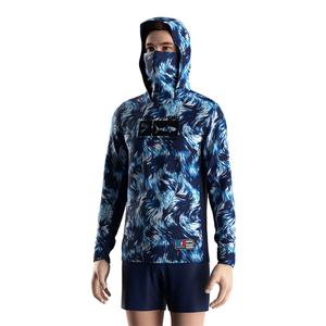 Camiseta de Pesca con Logo Personalizado, Sublimación, Secado Rápido, Estilo Hawaiano, para Hombre, con Protección UV - Product Image 5