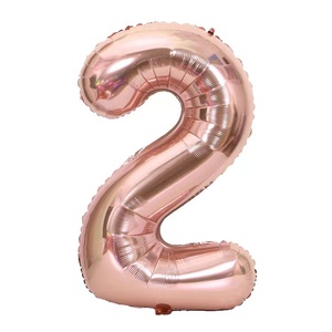 32 Inch Aluminum Foil Birthday Wedding Party Decoration Birthday Balloon Number Balloon 0-9 Christmas Decoration - Product Image 6