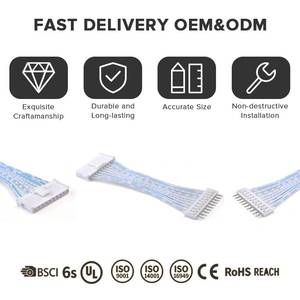 لوحة إدارة الكابلات الصناعية من النايلون لاستخدامات إنترنت الأشياء والكمبيوتر والدراجات النارية مع وصلة إيثرنت RJ45 - Product Image 4