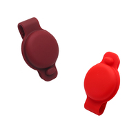 Étui en Silicone avec boucle pour collier de chien, coque protectrice, accessoire pour étiquette aérienne, nouveau produit