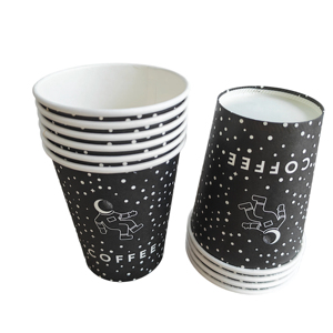 Fournitures pour café - Gobelets en papier blancs de 8 oz pour café noir - Product Image 3