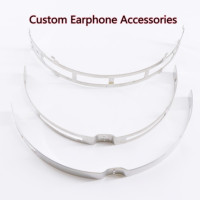Pièces en acier inoxydable personnalisées XGH pour casques Accessoires de casque bandeau e-placage en acier au manganèse