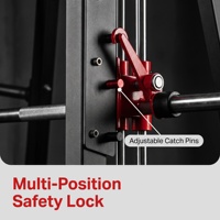 Machine de musculation multifonctionnelle inclinable Smith Rack, portable, construction robuste en acier, pour salle de sport commerciale ou privée