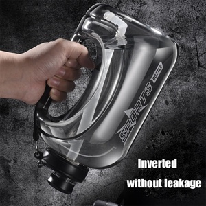 Durable Sports Kettle Transparent Body 1800ml Straw Water Bottle Custom Print with <b>Small</b> MOQ - Product Image 3