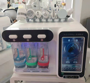 Soins du visage professionnels, peeling de la peau, beauté, hydrodermabrasion, nettoyage du visage, aspirateur pour points noirs, jet d'oxygène, machine de beauté Hydra - Product Image 4