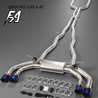 Système d'échappement Cat-back haute performance en acier inoxydable 304 pour BMW M5 G90 S68 4.4T 2025