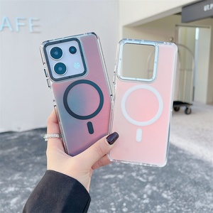 Gradient Changing Color Translucent Strong <b>Case</b> for Redmi 13C Note 13 14 Pro+ 5G <b>Wireless</b> <b>Charging</b> Magnetic Shockproof Cover - Product Image 5