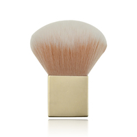 Vliya – Lot de pinceaux de maquillage professionnels noirs véganes personnalisés pour fond de teint et poudre, marque privée, pour voyage