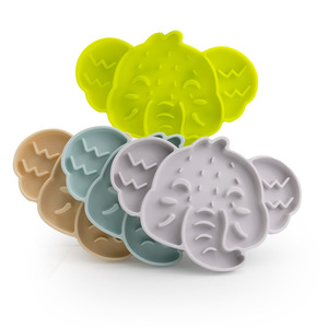 Non-Slip Silicone Pet Slow Food Plate Anti-Binge Eating <b>Feeder</b> for Dogs <b>Cats</b> Anti-Choking Feeding Mat - Product Image 3