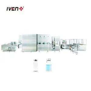 OEB5 Injectable Oncology Turnkey Plant Automatic Glass Vial Liquid Powder Filling Sealing Washing and Capping Machine