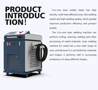 Machine de soudage laser Utools 4-en-1 (1200W, 1500W, 2000W, 3000W) pour aluminium, avec fonctions de soudage et de découpe par fibre