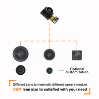 Módulo de Cámara OEM IMX708 de 12MP UHD con Enfoque Fijo MIPI CSI-2 D120 °   Lente Gran Angular para Raspberry Pi Embedded Vision