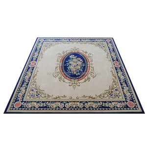 Maison Utilisé De Qualité Supérieure Bleu Royal D'art <span class=keywords><strong>En</strong></span> Soie 3d Imprimé Tapis De Luxe <span class=keywords><strong>Pour</strong></span> Salon - Product Image 6