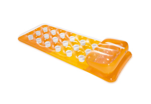 Balsa flotante <span class=keywords><strong>Intex</strong></span> 58890 con almohada, equipo de juego de agua de plástico multifuncional para sentarse y nadar en la piscina - Product Image 4