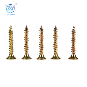 Nhà Máy Trực Tiếp Vàng/Trắng Kẽm C1022 Din7505 Cứng <span class=keywords><strong>Mdf</strong></span> Đồ Nội Thất Ván Vít - Product Image 2