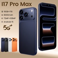Nouvel Arrivage 2025 – Coque de Téléphone Étanche Originale I17 Pro 5G 16+1 To Android 15 avec Caméra Arrière 108MP et Processeur Deca Core