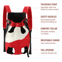 Sac à dos de transport pour animaux de compagnie en polyester respirant et luxueux, portable, pour petits chiens, universel, pour les voyages en plein air