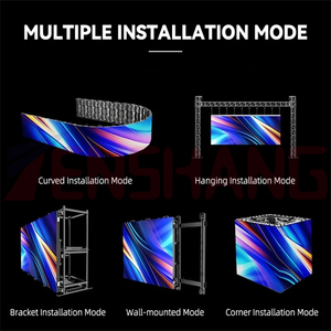 Trong nhà/ngoài trời linh hoạt trong suốt Màn hình LED Glass phim pha lê LED hiển thị dính Màn hình LED - Product Image 4