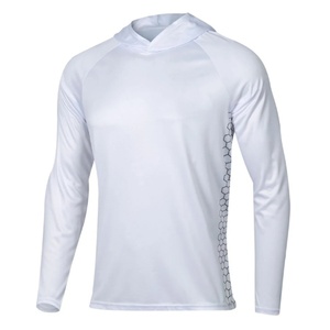 OEM Men's UPF50+ Camo Fishing Shirt Long Sleeve Quick Dry Breathable Sports Hoodie With Mask Plus Size for Adults - Product Image 6