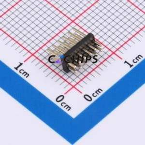 1271WV-2x6P Pin Header Through hole Component (THT),P=1.27mm Connector 2x6P 1.27mm Pin Header Through Hole - Product Image 2