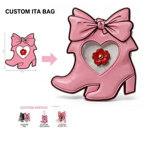 Custom Unique Shape Ita Bag Anime Fan Gift Shoulder Itabag <b>clear</b> Display Custom Made Bag Ita Women's Designer <b>Handbags</b> - Product Image 1