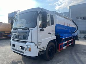 Camión de Succión de Aguas Residuales <span class=keywords><strong>Usado</strong></span> Dongfeng con Chasis Diésel, Bomba de Alta Presión de 15 CBM, Bomba de Vacío para Fosas Sépticas - Product Image 2