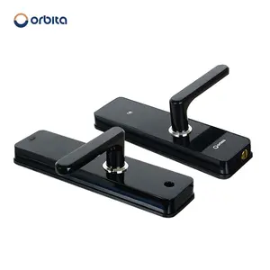 Fechadura de porta inteligente sem fio Orbita anti-roubo SS304 fechadura de porta digital OEM de encaixe elétrica para porta de madeira