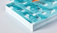 Tarjeta de Visita Cuadrada Elegante, Única y Personalizable, Impresión de Logotipo de Marca, Diseño Distintivo, Exhibición de Marca, Negocio Creativo