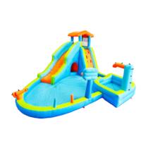 Toboggan aquatique pour enfants de haute qualité Bâche commerciale en PVC Escalade gonflable Toboggan gonflable Piscine de jeu