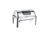 Chauffe-plat de buffet de luxe durable et robuste en argent de Dubaï Chauffe-plats de 9 litres