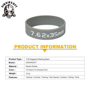 Tactical Magazine Marking Band Elastic Mag Rubber Ring for 5.56 Nato 7.62mm 300 ACC BLK - Product Image 5