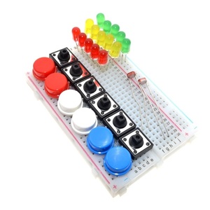 Starter-Kit für Smart Electronics mit <span class=keywords><strong>Arduino</strong></span> Uno R3, Mini-Steckbrett, <span class=keywords><strong>LED</strong></span>, Jumper-Kabeln und Tasten - Product Image 5