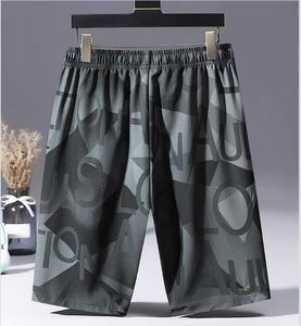 Pantalones cortos informales deportivos de verano de cintura alta para hombre, pantalones de cuarto nuevo para playa, prendas de vestir de playa de talla grande - Product Image 3