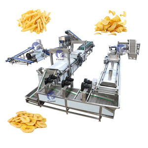 Fabriek Directe Prijs Volautomatische Cassave Chips Maken Machine Bevroren Frietjes Productielijn - Product Image 1