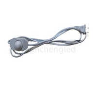 US UK AU EU Plug Dimmer 2 Pin Plug Japan US Customized AC Power Cord 125V IEC 60320 C7 Extension Power Cable for Laptop
