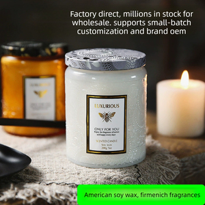 Caja de Regalo de Velas Aromáticas de Cera de Soja Natural con Fragancia Duradera para el Hogar, Bodas, Fiestas, Recuerdos, Habitaciones de Hotel - Product Image 1