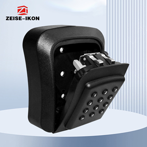 ZEISE-IKON Boîte à clés intelligente étanche IP65 en aluminium compatible TTlock, stockage sécurisé sur le cloud, contrôle par application Tuya et code numérique - Product Image 1